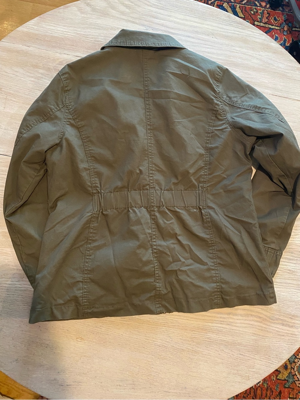 Universal Thread Olive Green Zip-Front Field Jacket - Picture 3 of 6